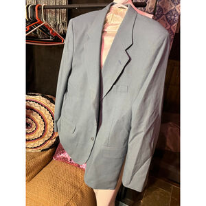 Men's DAVID TAYLOR Blue Sport Coat & Blazer 42S